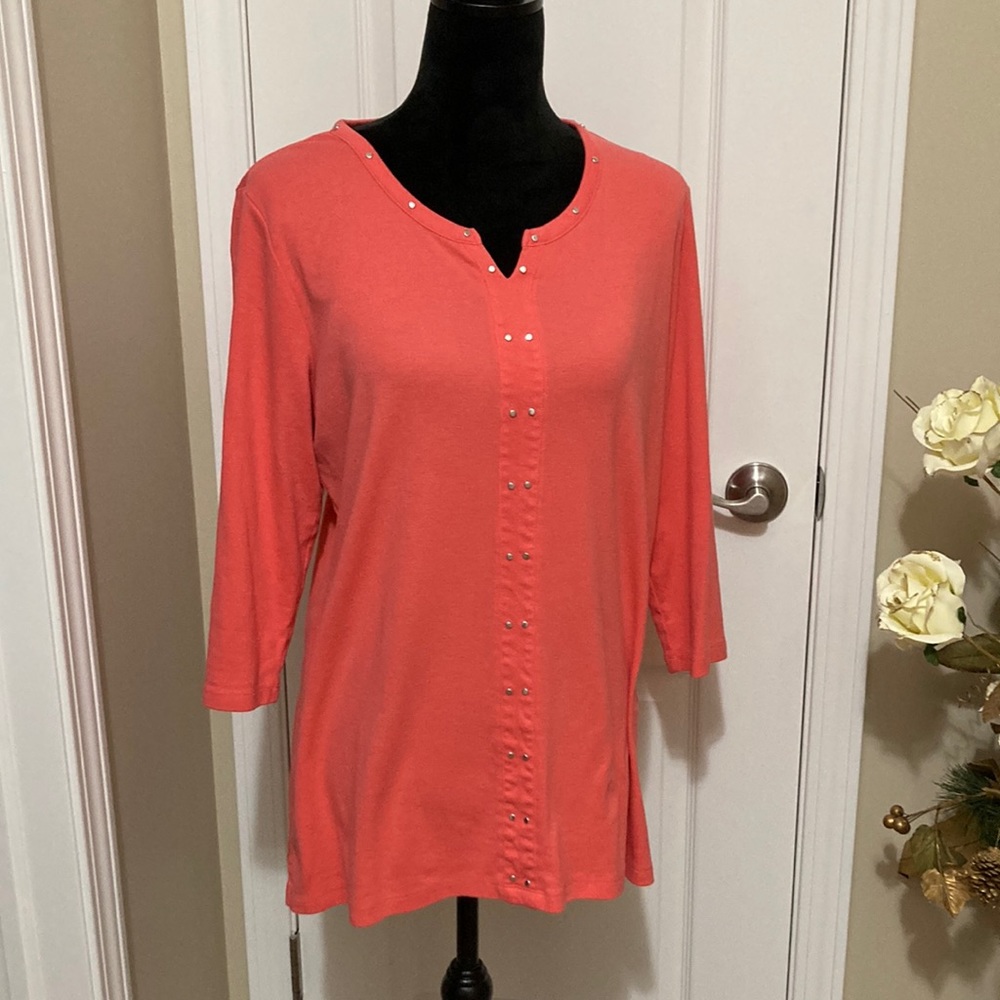 4/$10 Karen Scott Woman’s top